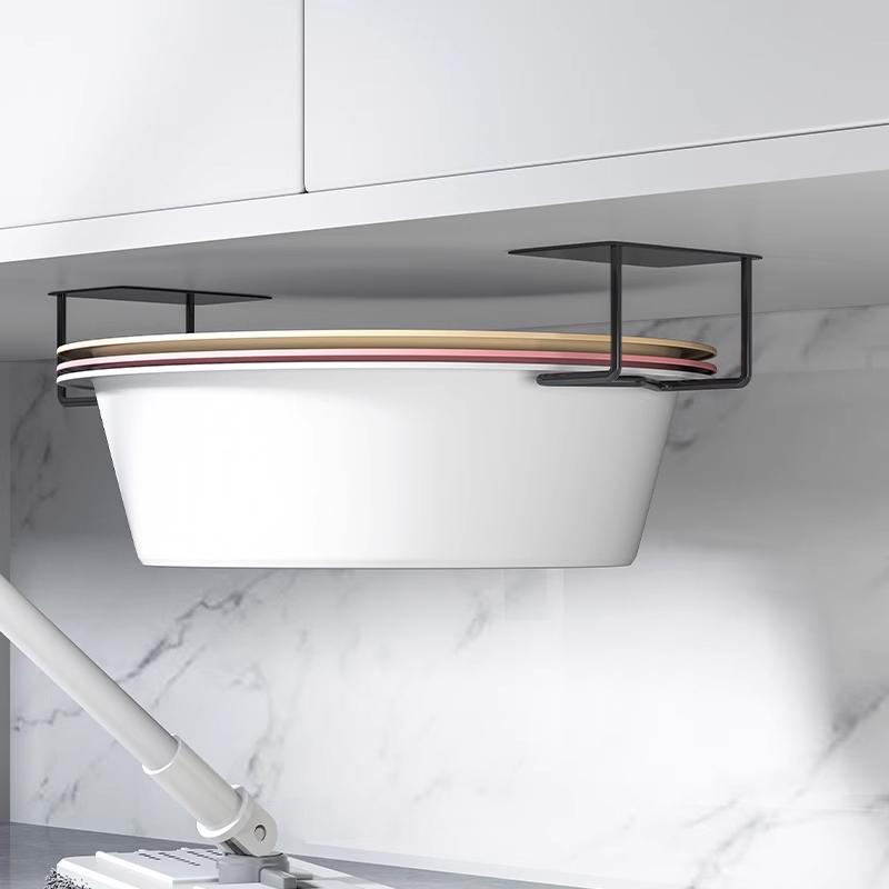 卫生间置物架浴室柜下洗脸盆