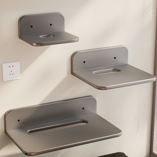 路由器放置架壁挂式摄像头机顶盒收纳置物架免打孔墙上监控器支架