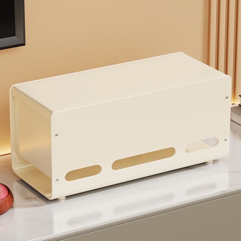 插排插座收纳盒带盖防尘多孔