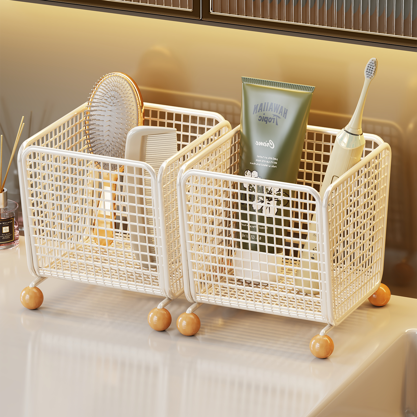 梳子置物架卫生间收纳筒