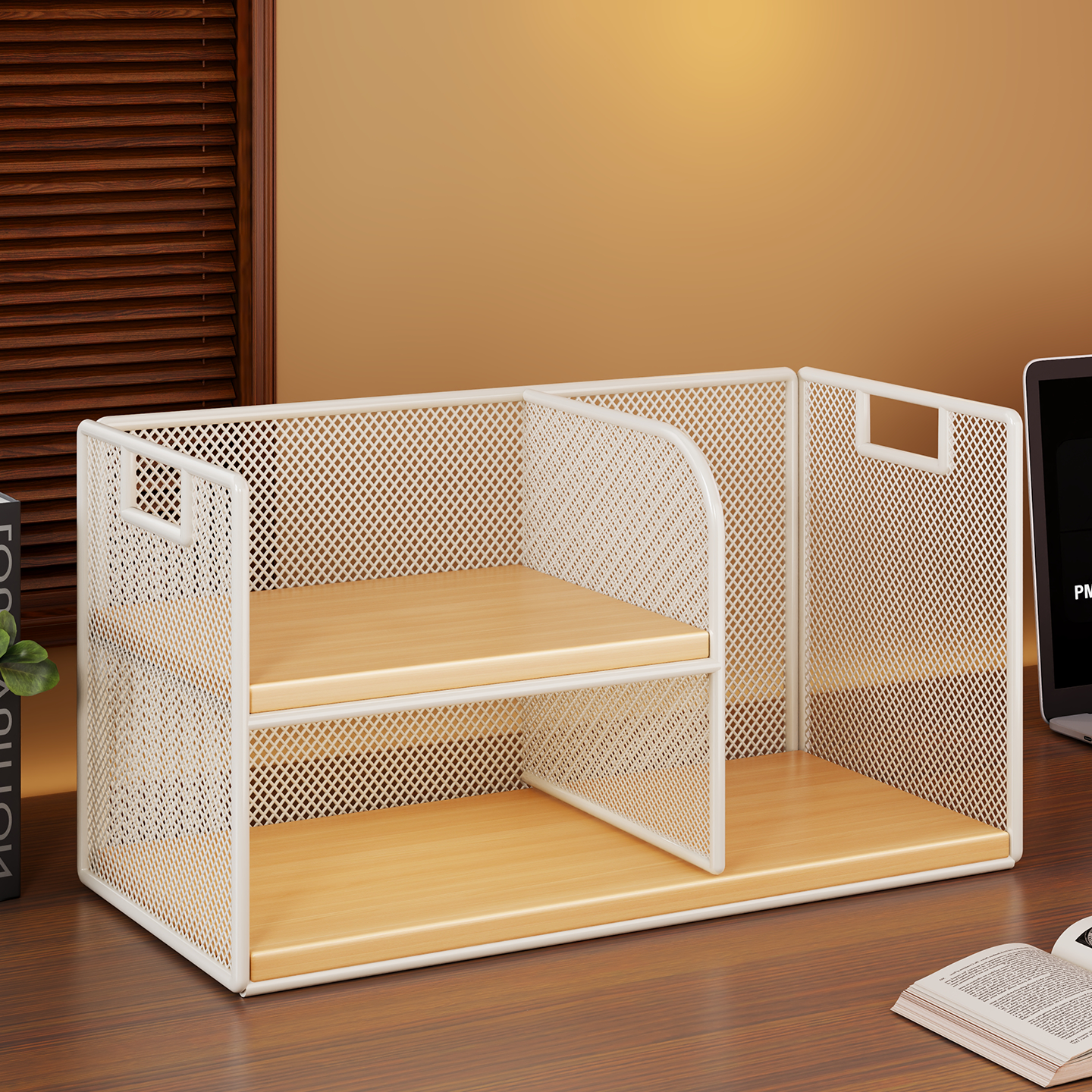 书架多层书本收纳架简易小型书柜