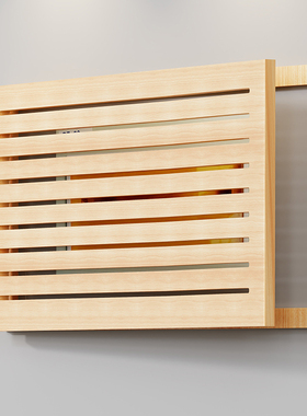 实木电表箱遮挡装饰画配电箱电闸盒遮丑盖板多媒体弱电箱客厅挂画