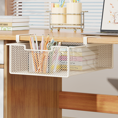 白色小号办公室桌下悬挂