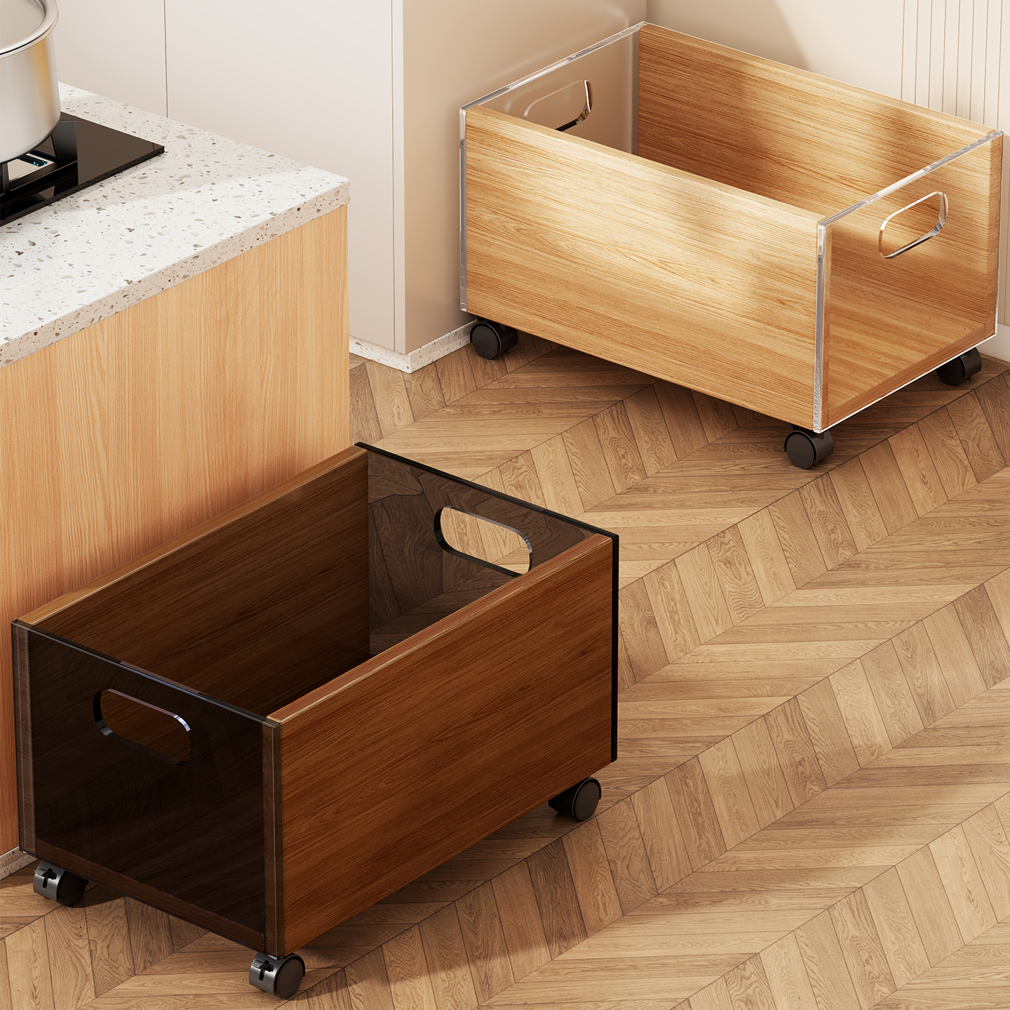 厨房蔬菜落地置物架家用放菜筐