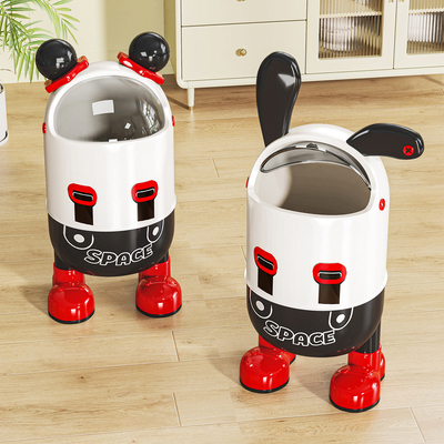 垃圾桶大容量高颜值卡通垃圾桶家用客厅卧室卫生间防水废纸收纳桶