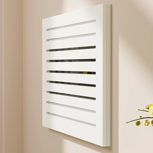 超薄电表箱装饰画百叶木质强弱电箱遮挡盖板多媒体信号盒网线挂画