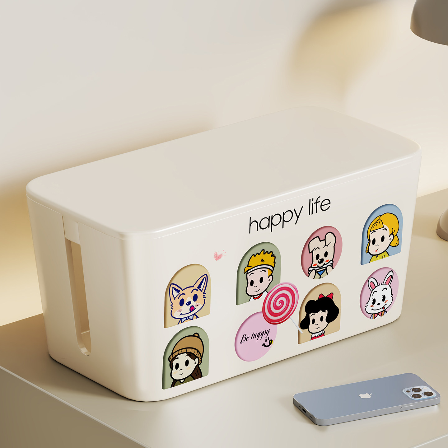 插线板收纳盒桌面电源线集线盒数据线充电器插座整理家用收纳神器,收纳整理,理线器/集线器/绕线器,淘宝优惠券,粉丝福利购,淘宝优惠卷