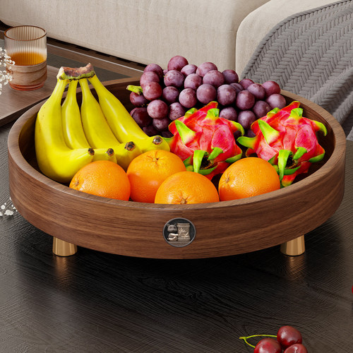 实木果盘客厅茶几新中式干果