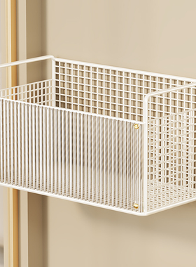 卫生间置物架浴室墙上置物架壁挂收纳盒免打孔架厕所专用收纳挂篮