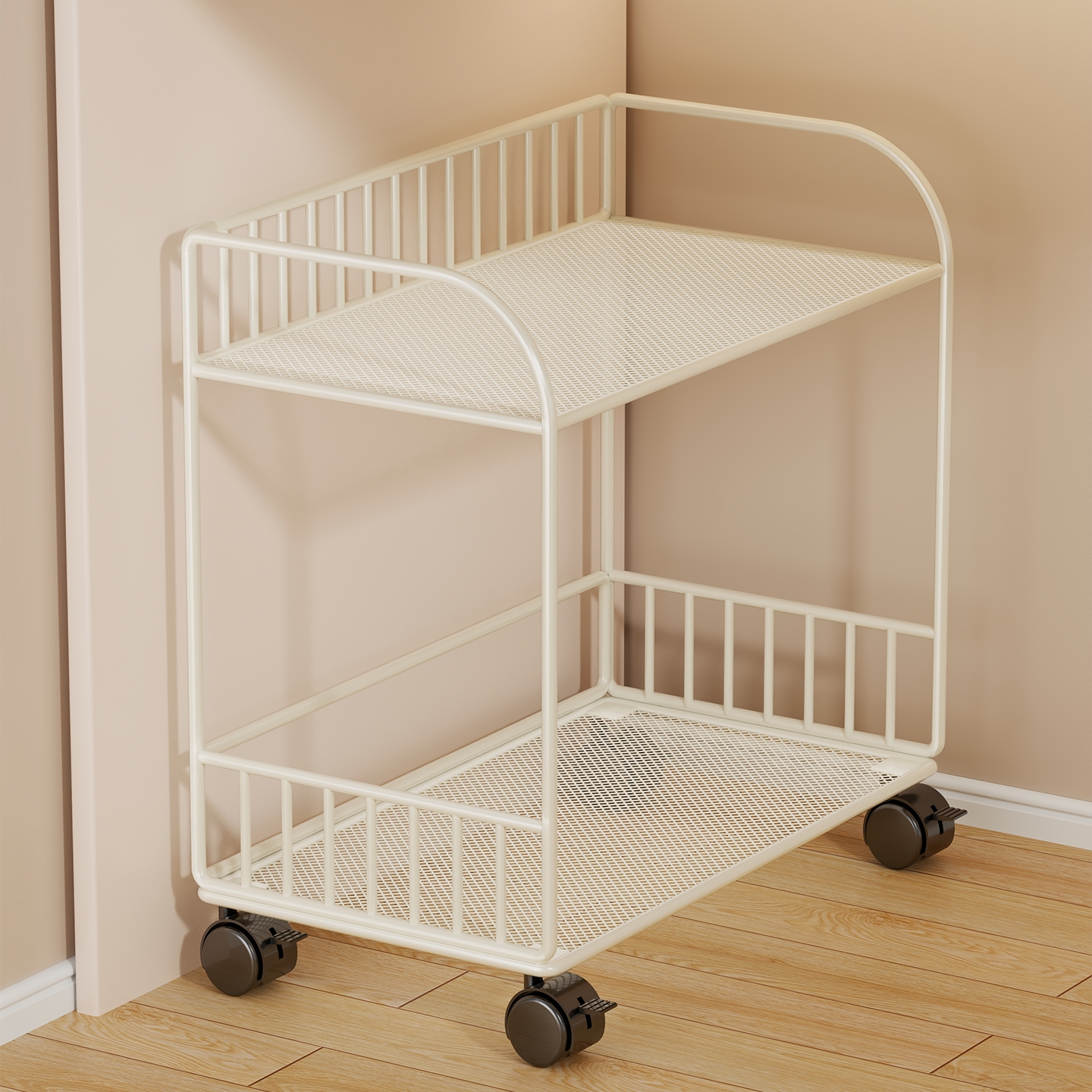 书本收纳箱桌下置物架