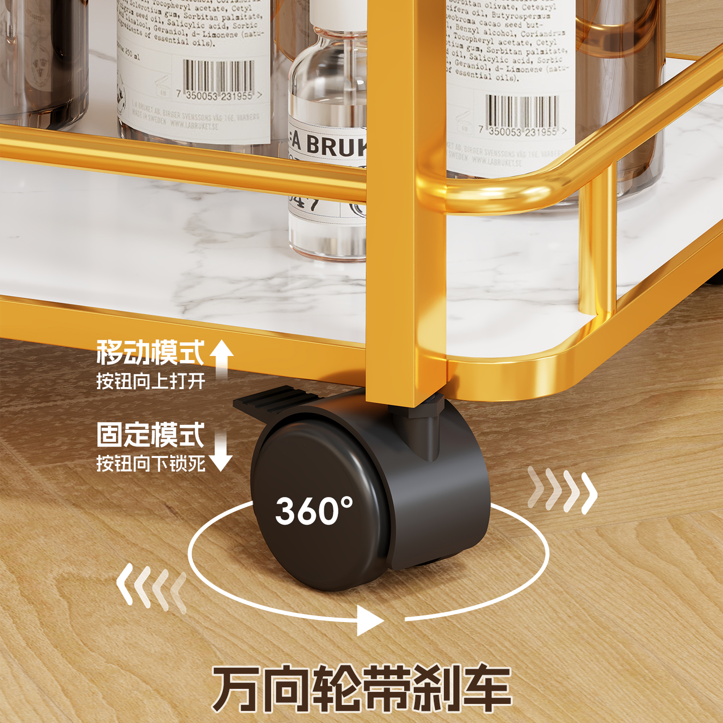 理发店工具车美容院剪发专用烫染