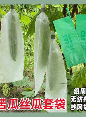 苦瓜防针蜂套袋子包丝瓜套袋专用