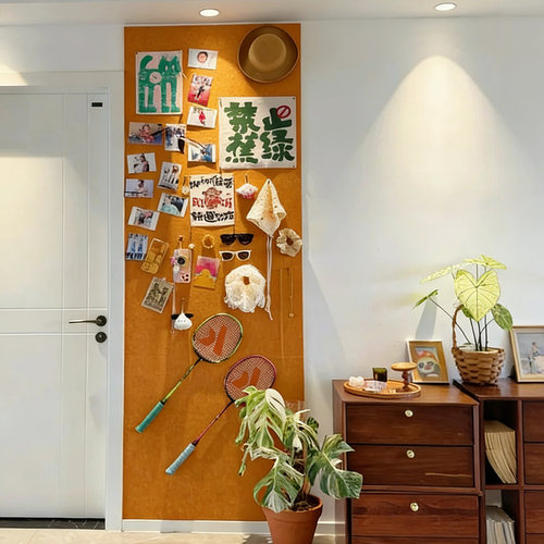 毛毡板客厅墙面装饰展示板