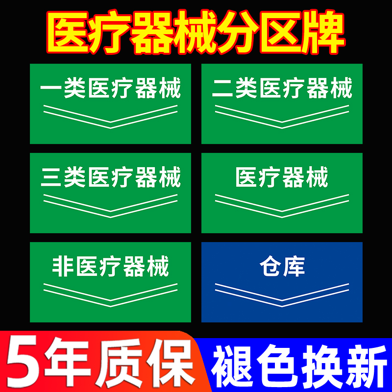 一类二类三类非医疗器械分区标识