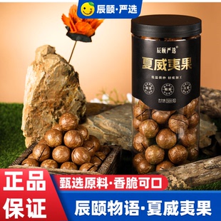 辰颐物语南非夏威夷果500克奶香味现做新日期每日坚果办公小零食