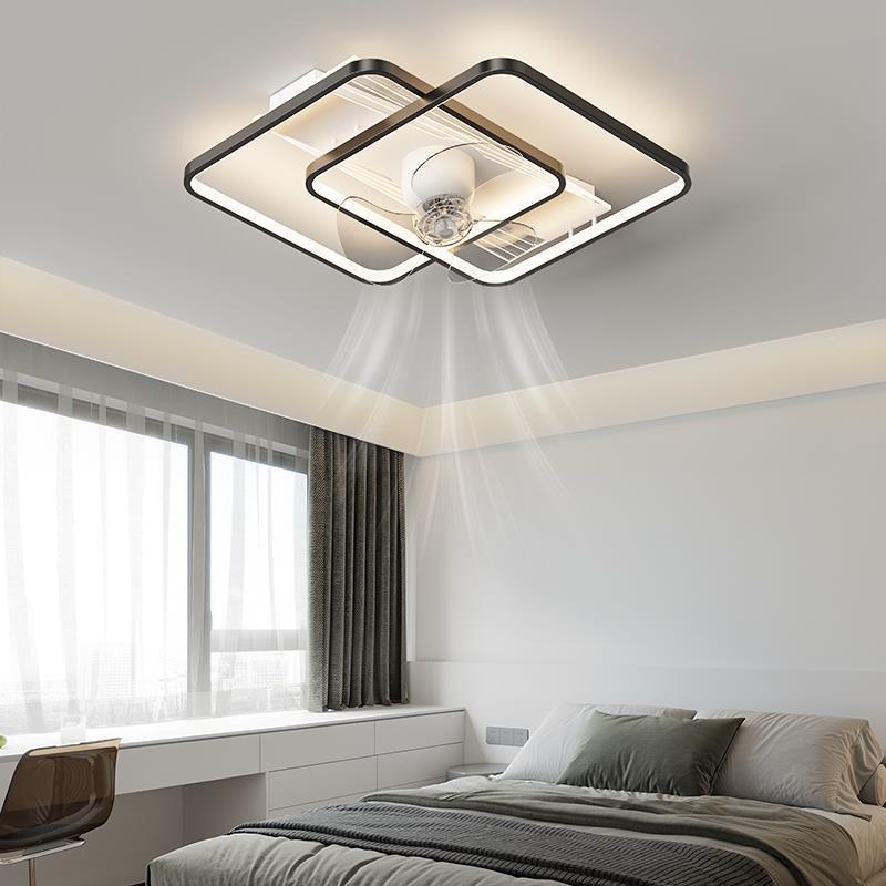 简约客厅4吸顶风灯962轻奢现代餐厅扇灯202新款温北欧馨家用卧室