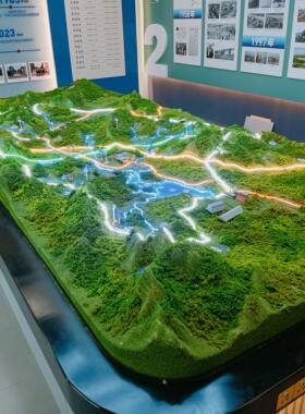 定制做地形地貌沙盘中国地图沙盘农村自建房别墅沙盘智慧农业沙盘