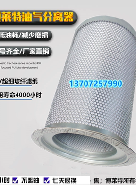 博莱特BLT-150A/175A螺杆机油分1625165726/1625170491油气分离器