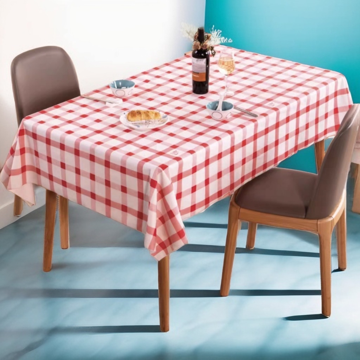 氛围感桌布轻奢高级感免洗防水防油防烫派对大排档桌布轻奢高级感