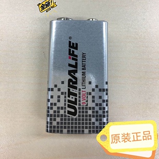 Ultralife 9 Volt Lithium Battery; U9VL-J-P; 1200mAh.电池原装