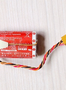 川崎机器人编码器电池RS10N 锂电池3.6V 2个一组ER17/50 2750mAh
