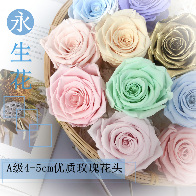 ÓÀÉú»¨»¨²Äµ¥¶ä4-5cm±£ÏÊõ¹åÅä²ÄDIYÊÖ¹¤ÖÆ×÷²ÄÁϰü»¨ºÐÊ¥µ®ÀñÆ·