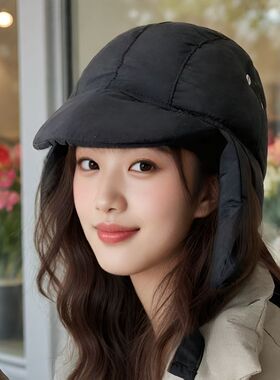 冬季女款显脸小保暖防风雷锋帽
