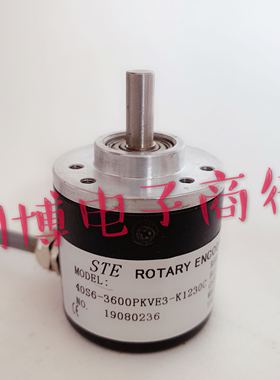 全新40S6-3600PKVE3-K1230旋转光电编码器轴径6 3600脉冲