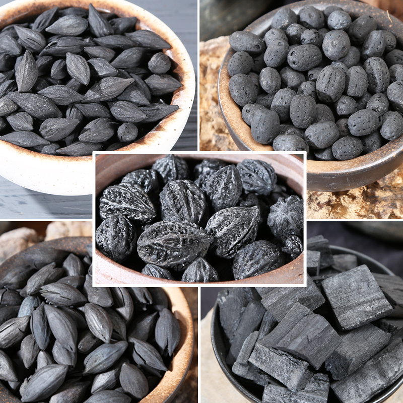 核桃炭煮茶碳无烟家用围炉耐烧炭