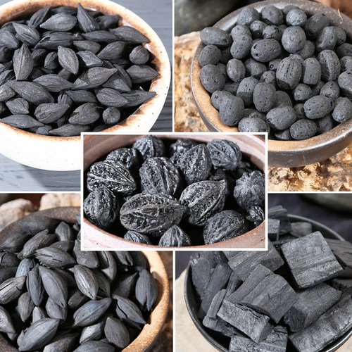 核桃炭煮茶碳无烟家用围炉耐烧炭
