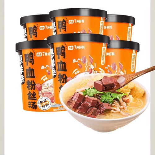 惠祥季记南京鸭血粉丝汤桶装
