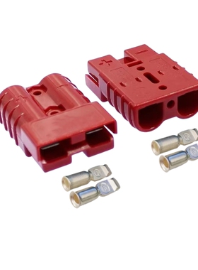 SMH电动叉车蓄电池电瓶充电连接器 电源插头 600V 50A 灰色接插件