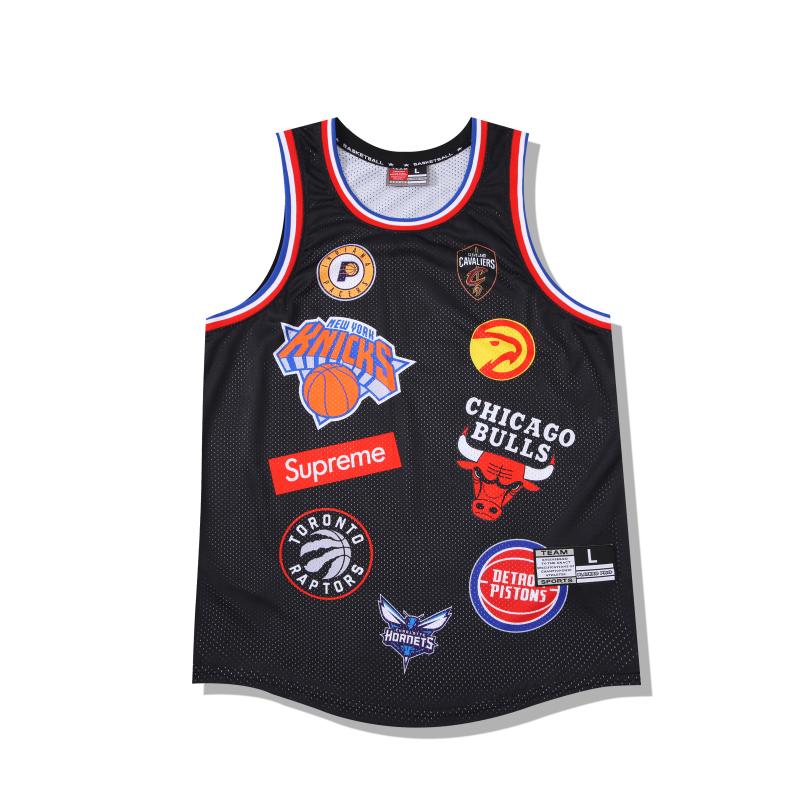 训练NBA复古球衣球形联名94号SW球迷版男款篮球服Mitchell Ness
