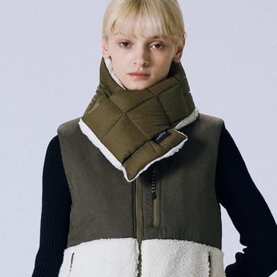 羽绒双面毛绒TAION围巾