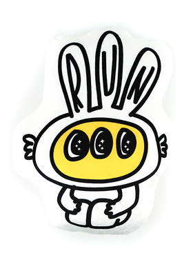 TROUBLESMILE 印花抱枕靠枕 RUNTÜ BOLSTER