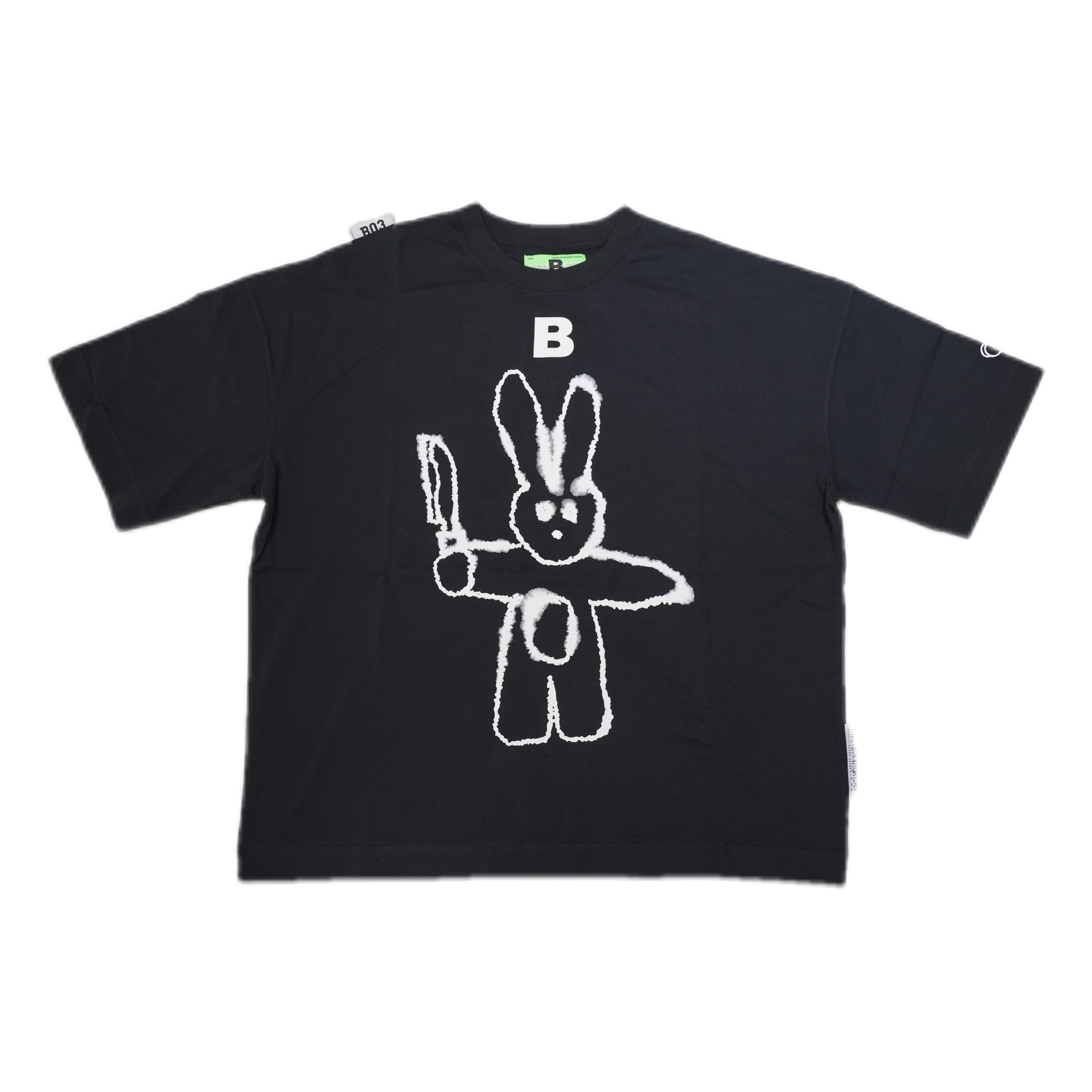 B.A.B.E比比桃动物简笔画印花圆领短袖 ANIMAL SKETCHES T-SHIRT