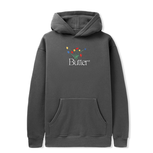 GOODS 23AW 街头刺绣帽衫 HOOD 滑板 PULLOVER BUTTER