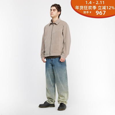 DIME25SS渐变宽松牛仔裤