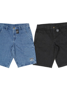 THRASHER牛仔工装短裤DENIM