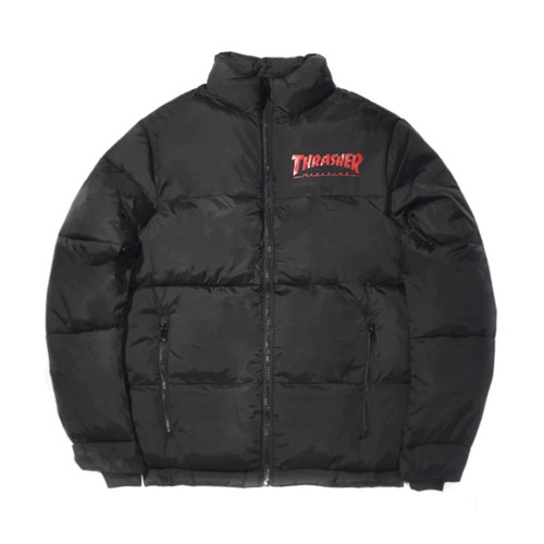thrasher棉服立领保暖外套