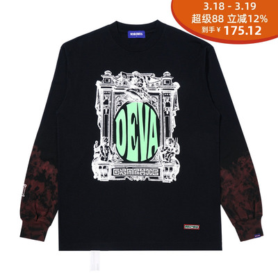 DEVÁSTATES宫廷画框印花长袖