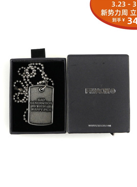 FMACM身份牌标语项链休闲百搭