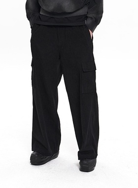 EGO FETCH 多口袋阔腿长裤 MULTI-POCKET WIDE-LEG TROUSERS 24SS