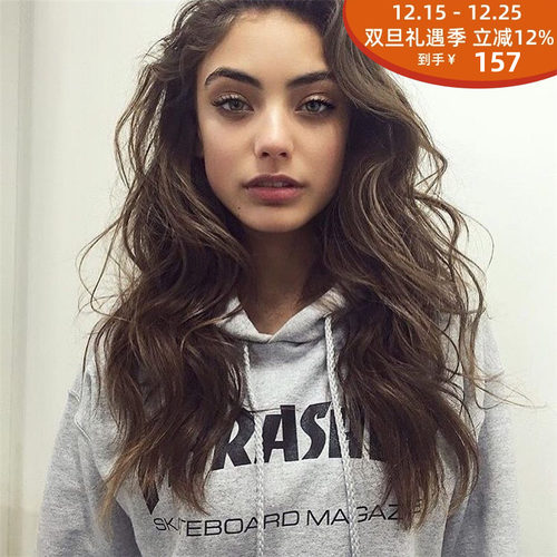 THRASHER宽松潮流百搭套头帽衫