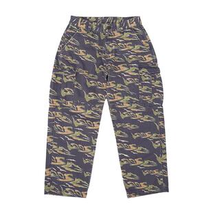 LOOSE 虎纹迷彩休闲工装长裤 TIGER PATTERNED CAMOUFLAGE PANTS