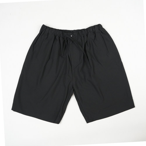 CELLAGING纯色抽绳西装短裤