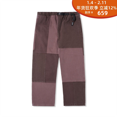 BUTTERGOODS水洗拼布休闲裤