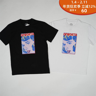 ODD FUTURE OFWGKTA字母短袖 DOT FACE LADY S/S TEE美式潮流T恤