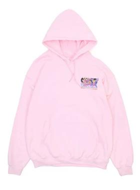 HOMAGE 粉色街霸印花连帽卫衣 STREET FIGHTER HOODY