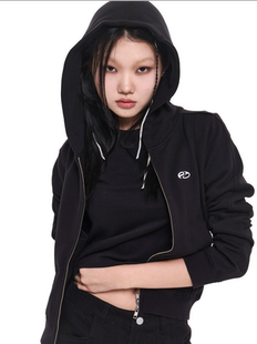 EGO FETCH 24AW 女款拉链帽衫 ZIP HOODIE
